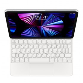 Клавиатура Apple Magic Keyboard для iPad Pro 11" (2020) и iPad Air (2020) гравировка, белый цвет