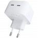Адаптер питания Apple 35W Dual USB-C Port (Белый)