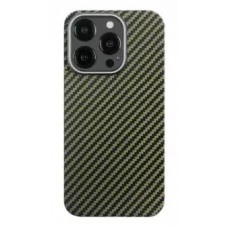 Чехол-накладка K-Doo Kevlar Case для iPhone 14 Pro карбоновый Green (Зеленый)