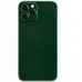 Чехол-накладка KZDOO Keivlar для iPhone 14 Pro Max карбоновый Green (Зеленый)
