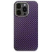 Чехол-накладка K-Doo Kevlar Case для iPhone 14 Pro Max карбоновый Purple (Фиолетовый)