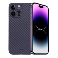 Чехол-накладка KZDOO Air carbon case for iPhone 14 Pro Max 6.7" Purple (Фиолетовый) 