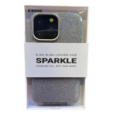 Чехол-накладка KZDOO Bling Bling Leather case SPARKLE для iPhone 14 Pro Max