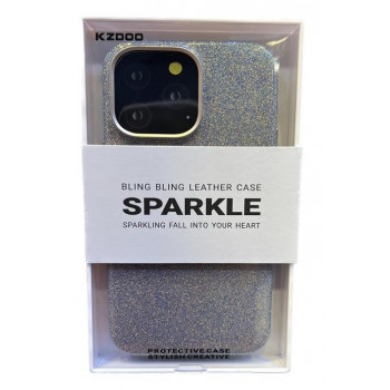 Чехол-накладка KZDOO Bling Bling Leather case SPARKLE для iPhone 14 Pro Max