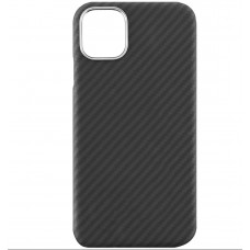 Чехол-накладка K-Doo Kevlar Case для iPhone 13 Pro карбоновый (Черный)