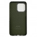 Чехол-накладка K-Doo Kevlar Case для iPhone 13 Pro карбоновый (Черно-зеленый)