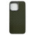 Чехол-накладка K-Doo Kevlar Case для iPhone 13 Pro Max карбоновый (Черно-зеленый)