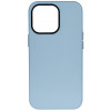 Чехол-накладка K-Doo Mag Noble Collection MagSafe Series для iPhone 13 PRO (искусcтвенная кожа, небесно-голубой)