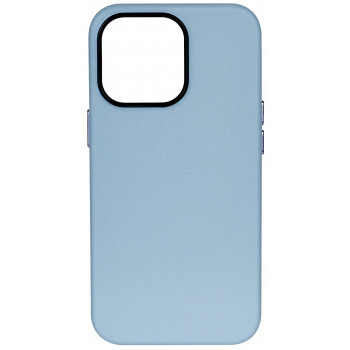 Чехол-накладка K-Doo Mag Noble Collection MagSafe Series для iPhone 13 PRO MAX (искусcтвенная кожа, небесно-голубой)