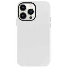Чехол-накладка KZDOO Mag Noble Collection MagSafe Series для iPhone 14 PRO (искусcтвенная кожа, белый)