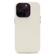 Чехол-накладка KZDOO Mag Noble Collection MagSafe Series для iPhone 14 PRO MAX (искусcтвенная кожа, белый)