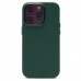 Чехол-накладка KZDOO Mag Noble Collection MagSafe Series для iPhone 14 PRO MAX (искусcтвенная кожа, зеленый)