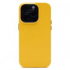 Чехол-накладка KZDOO Mag Noble Collection MagSafe Series для iPhone 14 PRO MAX (искусcтвенная кожа, желтый)