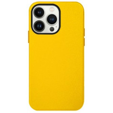 Чехол-накладка KZDOO Mag Noble Collection MagSafe Series для iPhone 14 PRO (искусcтвенная кожа, желтый)