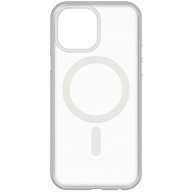 Прозрачный силиконовый чехол MagSafe для iPhone 15