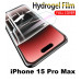 Защитная гидрогелевая пленка для Apple iPhone 15 Pro Max