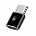 Адаптер Baseus micro-USB female to Type-C male