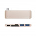 Адаптер Deppa 72219 с USB Type-C и кардридером SDHC/microSDHC для Macbook