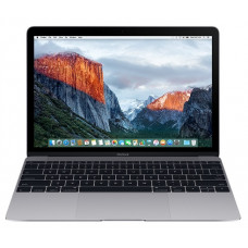 Ноутбук MacBook 12" 2016 m3/8/256/Space Gray MLH72 Серый космос