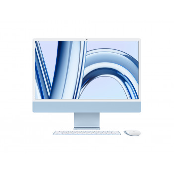 Моноблок Apple iMac 24" (2023) Retina 4,5K/M3/8GB/512GB/8GPU/Blue 