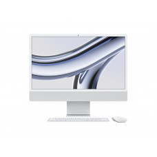 Моноблок Apple iMac 24" (2023) Retina 4,5K/M3/8GB/256GB/8GPU/Silver (MQR93)