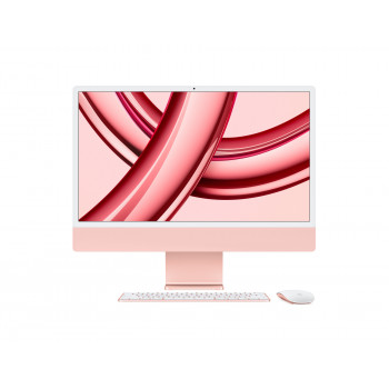 Моноблок Apple iMac 24" (2023) Retina 4,5K/M3/8GB/256GB/10GPU/Pink (MQRT3)