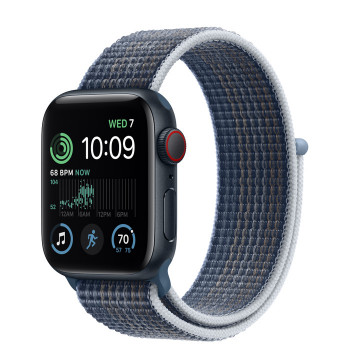 Умные часы Apple Watch SE 2 GPS+Cellular 40mm Midnight Aluminium Case with Sport Loop