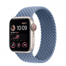 Умные часы Apple Watch SE 2 GPS+Cellular 40mm Starlight Aluminium Case with Braided Solo Loop