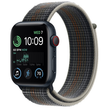 Умные часы Apple Watch SE 2 GPS+Cellular 44mm Midnight Aluminium Case with Sport Loop