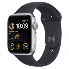 Умные часы Apple Watch SE 2 GPS 44mm Silver Aluminium Case with Sport Band
