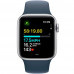 Умные часы Apple Watch SE 2023 GPS 40mm Silver Aluminium Case with Storm Blue Sport Band (MRE23)