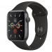 Часы Apple Watch Series 5 GPS 44mm Space Gray Aluminum Case with Black Sport Band MWVF2RU/A
