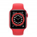 Часы Apple Watch Series 6 GPS 40mm PRODUCT (RED) Aluminum Case with Red Sport Band M00A3