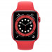 Часы Apple Watch Series 6 GPS 44mm PRODUCT(RED) Aluminum Case with Red Sport Band 