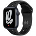 Умные часы Apple Watch Nike S7 GPS 41mm Midnight Aluminium Case with Anthracite/Black Sport Band (MKN43RU/A)