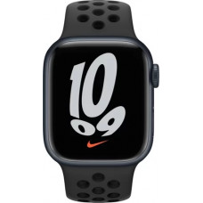 Умные часы Apple Watch Nike S7 GPS 41mm Midnight Aluminium Case with Anthracite/Black Sport Band (MKN43RU/A)