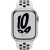 Умные часы Apple Watch Nike S7 GPS 41mm Starlight Aluminium Case with Pure Platinum/Black Sport Band (MKN33RU/A)