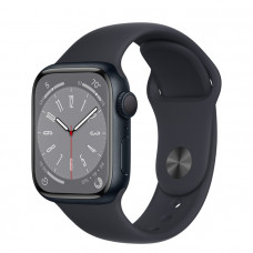 Умные часы Apple Watch Series 8 GPS 41mm Midnight Aluminium Case with Sport Band MNP53