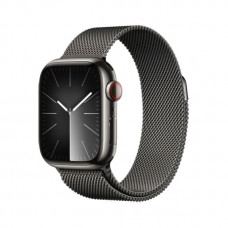 Умные часы Apple Watch Series 9 GPS + Cellular 41mm Graphite Stainless Steel Case with Graphite Milanese Loop (MRJA3)