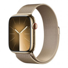 Умные часы Apple Watch Series 9 GPS + Cellular 45mm Gold Stainless Steel Case with Gold Milanese Loop (MRMU3)
