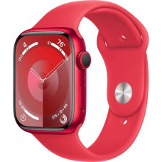 Умные часы Apple Watch Series 9 GPS 45mm (PRODUCT) Red Aluminium Case with (PRODUCT) Red Sport Band MRXK3