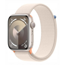 Умные часы Apple Watch Series 9 GPS 41mm Starlight Aluminum Case with Starlight Sport Loop MR8V3
