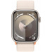 Умные часы Apple Watch Series 9 GPS 41mm Starlight Aluminum Case with Starlight Sport Loop MR8V3