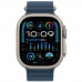 Умные часы Apple Watch Ultra 2 GPS + Cellular 49mm Titanium Case with Blue Ocean Band MREG3