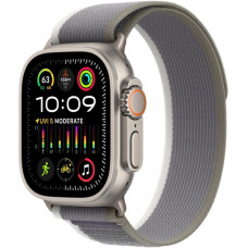 Умные часы Apple Watch Ultra 2 GPS + Cellular 49mm Titanium Case with Green/Grey Trail Loop MRF33