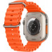 Умные часы Apple Watch Ultra 2 GPS + Cellular 49mm Titanium Case with Orange Ocean Band MREH3