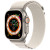 Умные часы Apple Watch Ultra GPS + Cellular 49мм Titanium Case with Starlight Alpine Loop (размер S) MQF03