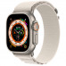 Умные часы Apple Watch Ultra GPS + Cellular 49мм Titanium Case with Starlight Alpine Loop (размер M) MQF03