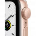 Часы Apple Watch SE GPS 40mm Gold Aluminum Case with Starlight Sport Band MKQ03