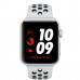 Apple Watch Series 3 Nike+ 42mm GPS+Cellular Silver Aluminum Case with Pure Platinum/Black Nike Sport Band MQLC2
